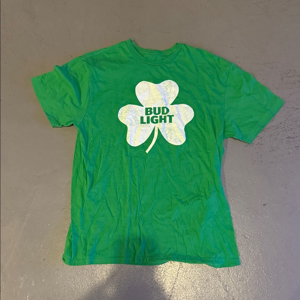 Bud Light Green Women's Short Sleeve Tee